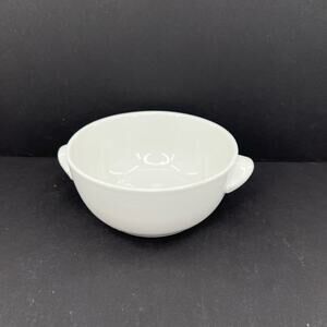 Pillivuyt France white small soup cereal bowl